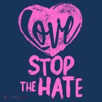 Love Stop The Hate Women's Hoodie thumb 2