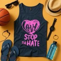 Love Stop The Hate Tank Top thumb 4