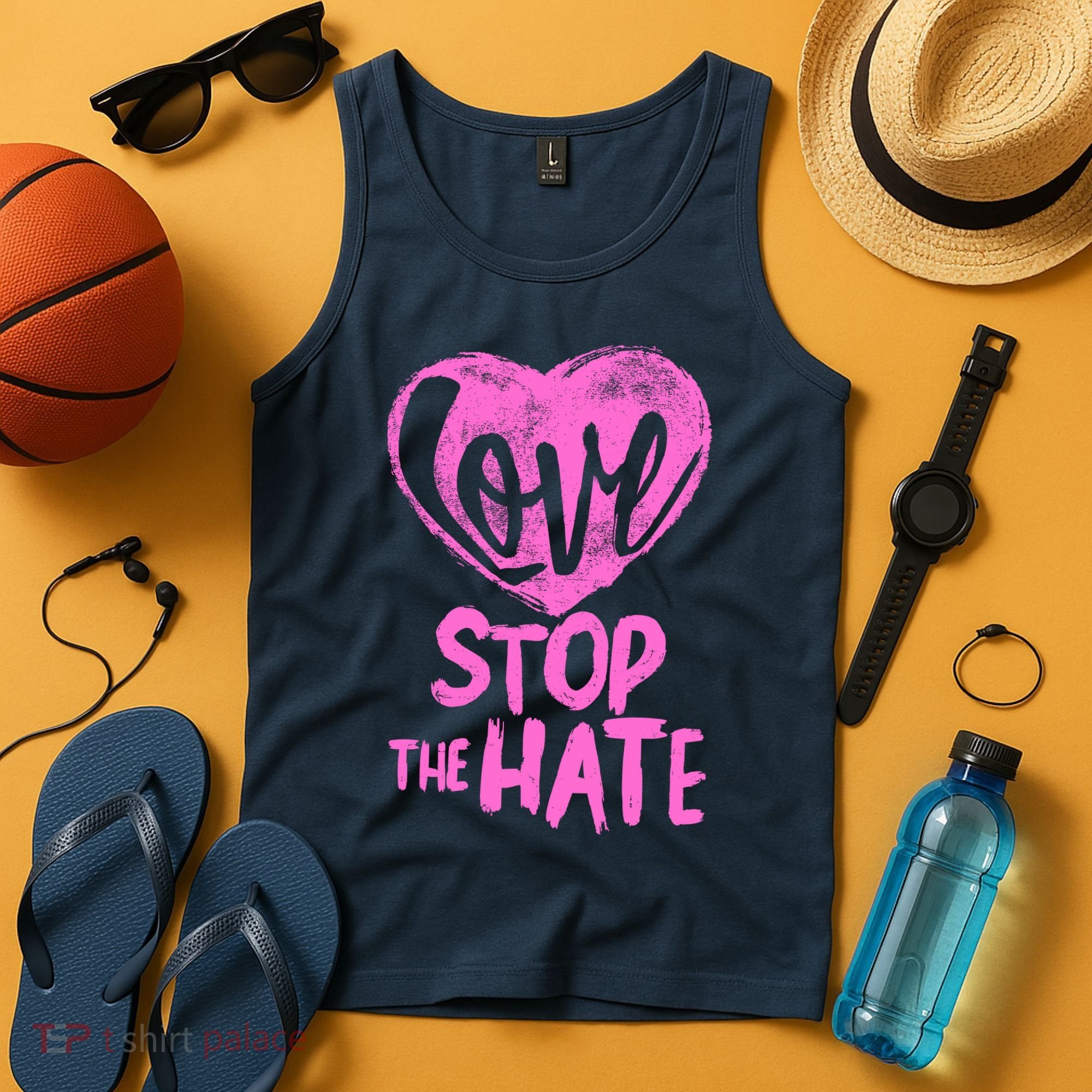 Love Stop The Hate Tank Top