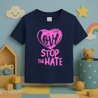 Love Stop The Hate Toddler T-Shirt thumb 3