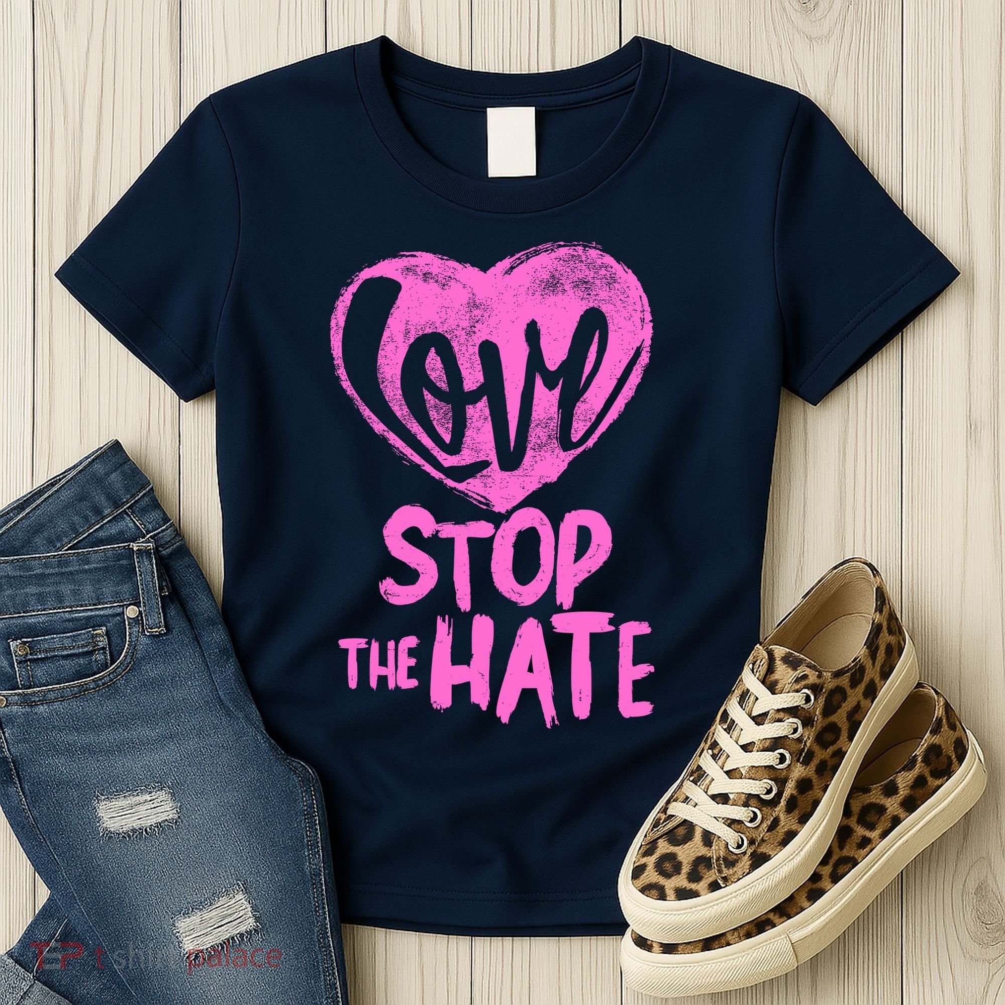 Love Stop The Hate Women's T-Shirt