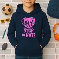 Love Stop The Hate Kids Hoodie thumb 2