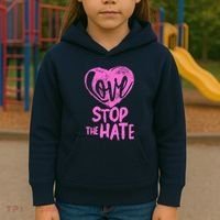 Love Stop The Hate Kids Hoodie thumb 3