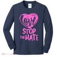 Love Stop The Hate Kids Long Sleeve Shirt thumb 0