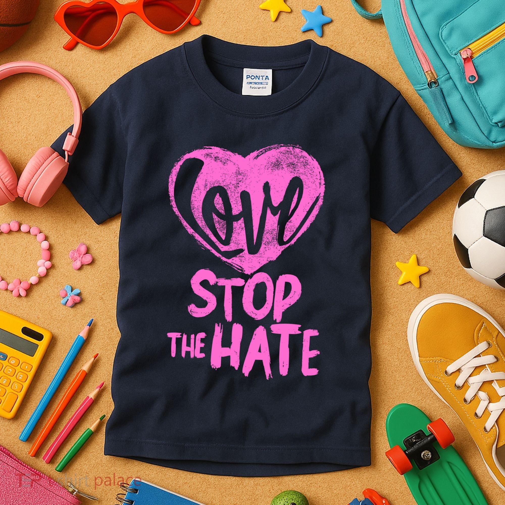 Love Stop The Hate Kids T-Shirt