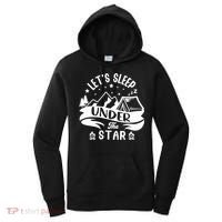 Lets Sleep Under The Stars Camping Women's Hoodie thumb 0