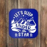 Lets Sleep Under The Stars Camping Coaster thumb 0