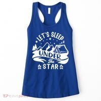 Lets Sleep Under The Stars Camping Women's Tank Top thumb 0