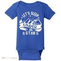 Lets Sleep Under The Stars Camping Baby Bodysuit thumb 0