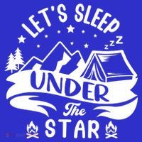 Lets Sleep Under The Stars Camping Toddler Hoodie thumb 2