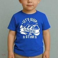 Lets Sleep Under The Stars Camping Toddler T-Shirt thumb 2