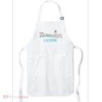 Lucerne Switzerland Unique Hand Drawn Art Gift Women Apron thumb 0