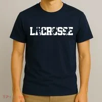 Lacrosse Stick Vintage Retro Gift T-Shirt thumb 3