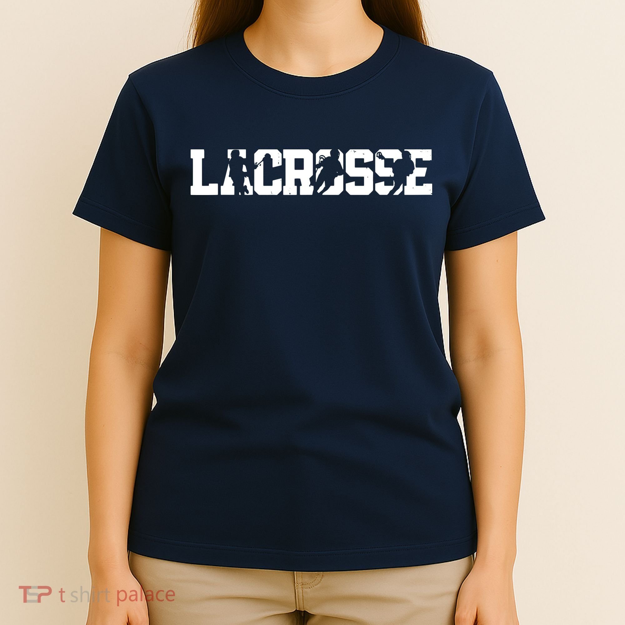 Lacrosse Stick Vintage Retro Gift T-Shirt