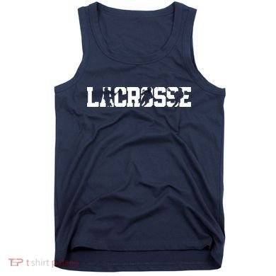 Lacrosse Stick Vintage Retro Gift Tank Top