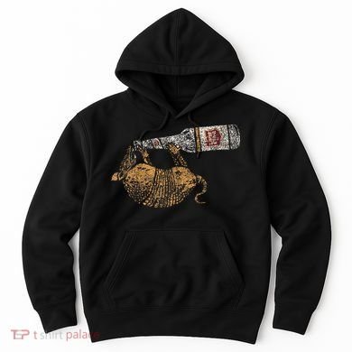 Lone Star Vintage Style Texas Armadillo Hoodie