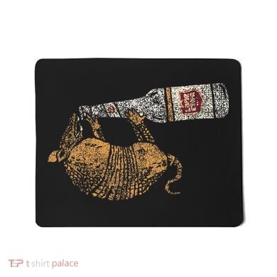 Lone Star Vintage Style Texas Armadillo Mousepad