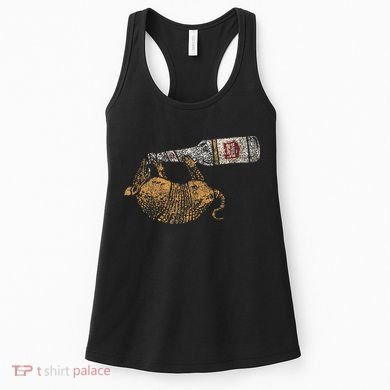 Lone Star Vintage Style Texas Armadillo Women's Tank Top