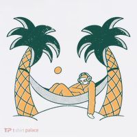 Lazy Sloth Vacation Palm Tree Hoodie thumb 7