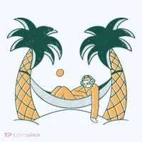 Lazy Sloth Vacation Palm Tree Tumbler thumb 3