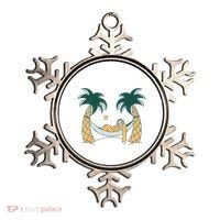 Lazy Sloth Vacation Palm Tree Ornament thumb 0