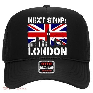 London Summer Vacation Trip Next Stop Vacay Vibes European Funny Gift Hat