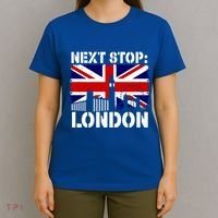 London Summer Vacation Trip Next Stop Vacay Vibes European Funny Gift T-Shirt thumb 4