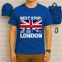 London Summer Vacation Trip Next Stop Vacay Vibes European Funny Gift T-Shirt thumb 6