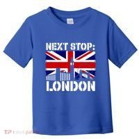 London Summer Vacation Trip Next Stop Vacay Vibes European Funny Gift Toddler T-Shirt thumb 0