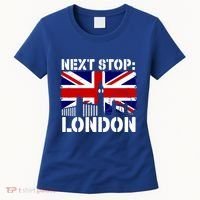 London Summer Vacation Trip Next Stop Vacay Vibes European Funny Gift Women's T-Shirt thumb 0