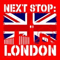London Summer Vacation Trip Next Stop Vacay Vibes European Funny Gift Santa Hat thumb 1
