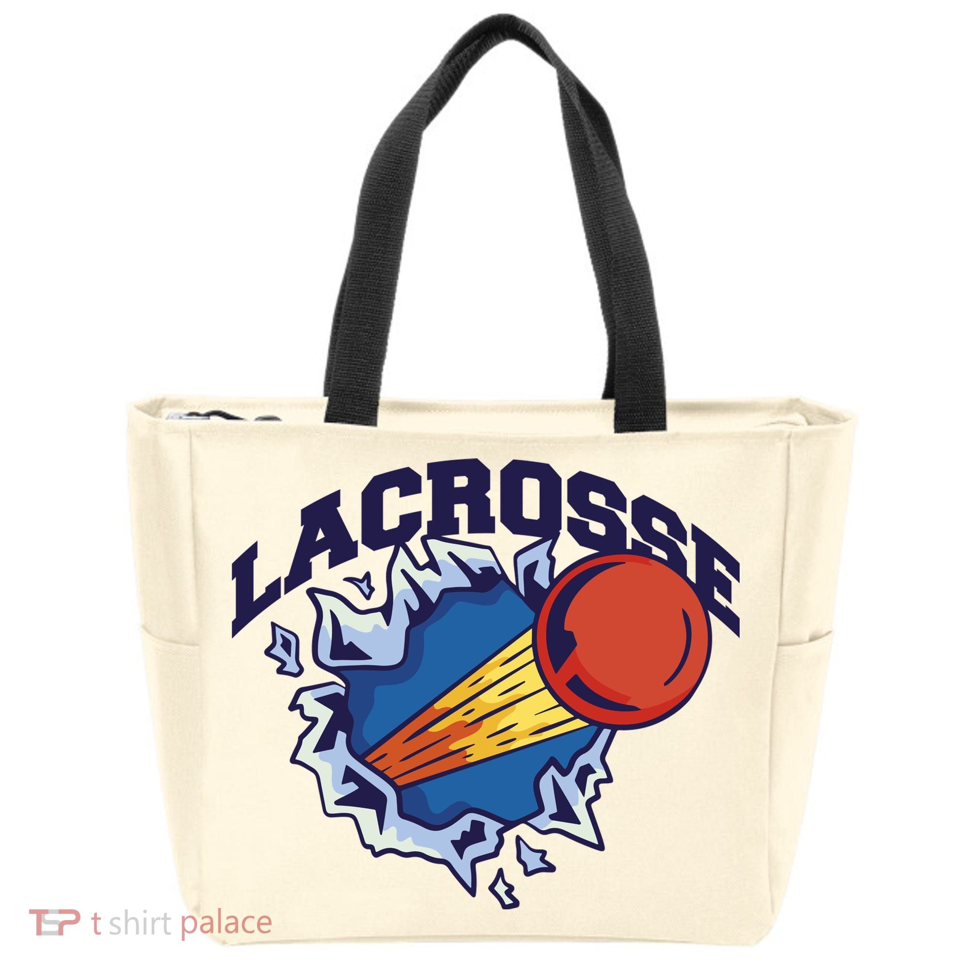 Lacrosse Sport Wild Tote Bag