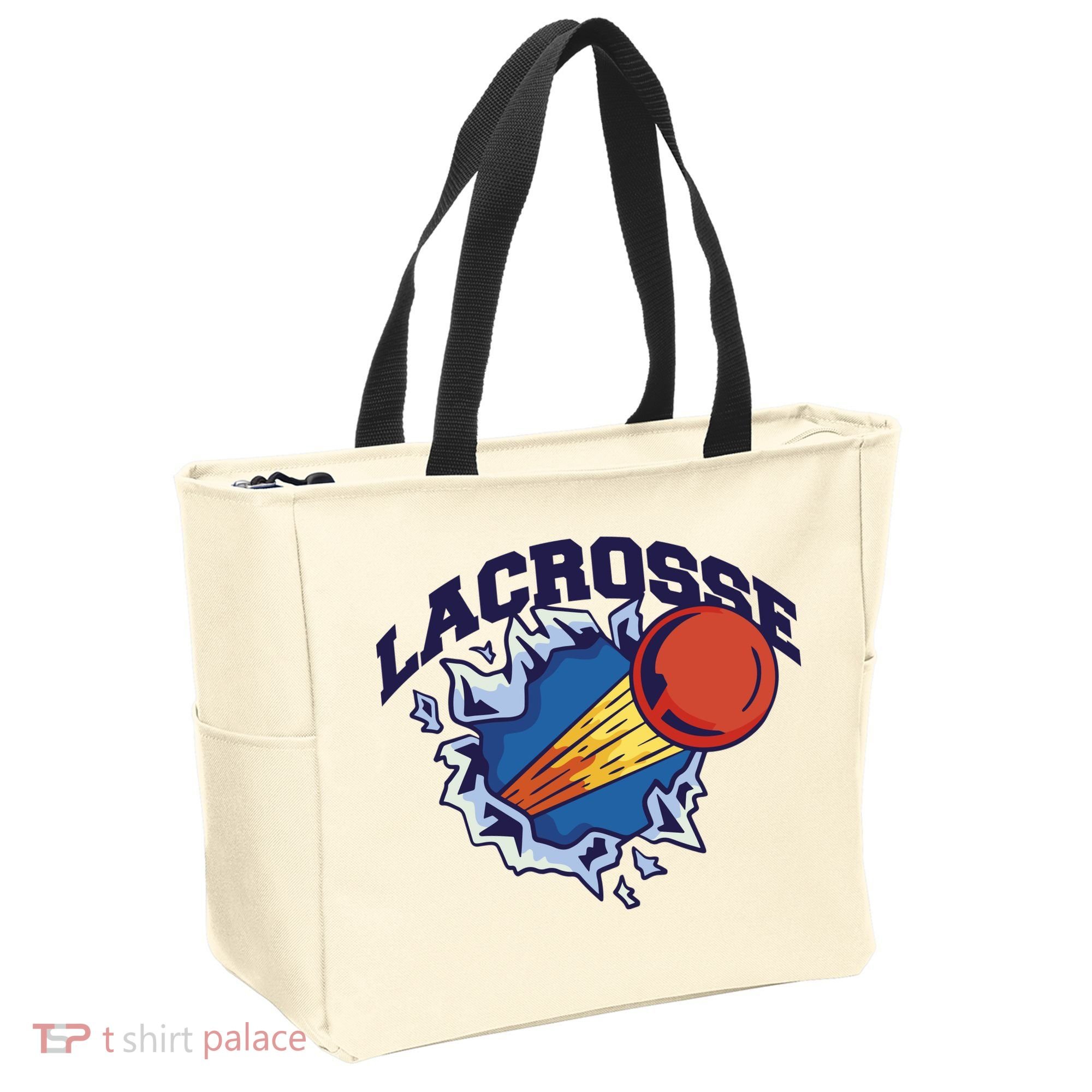 Lacrosse Sport Wild Tote Bag