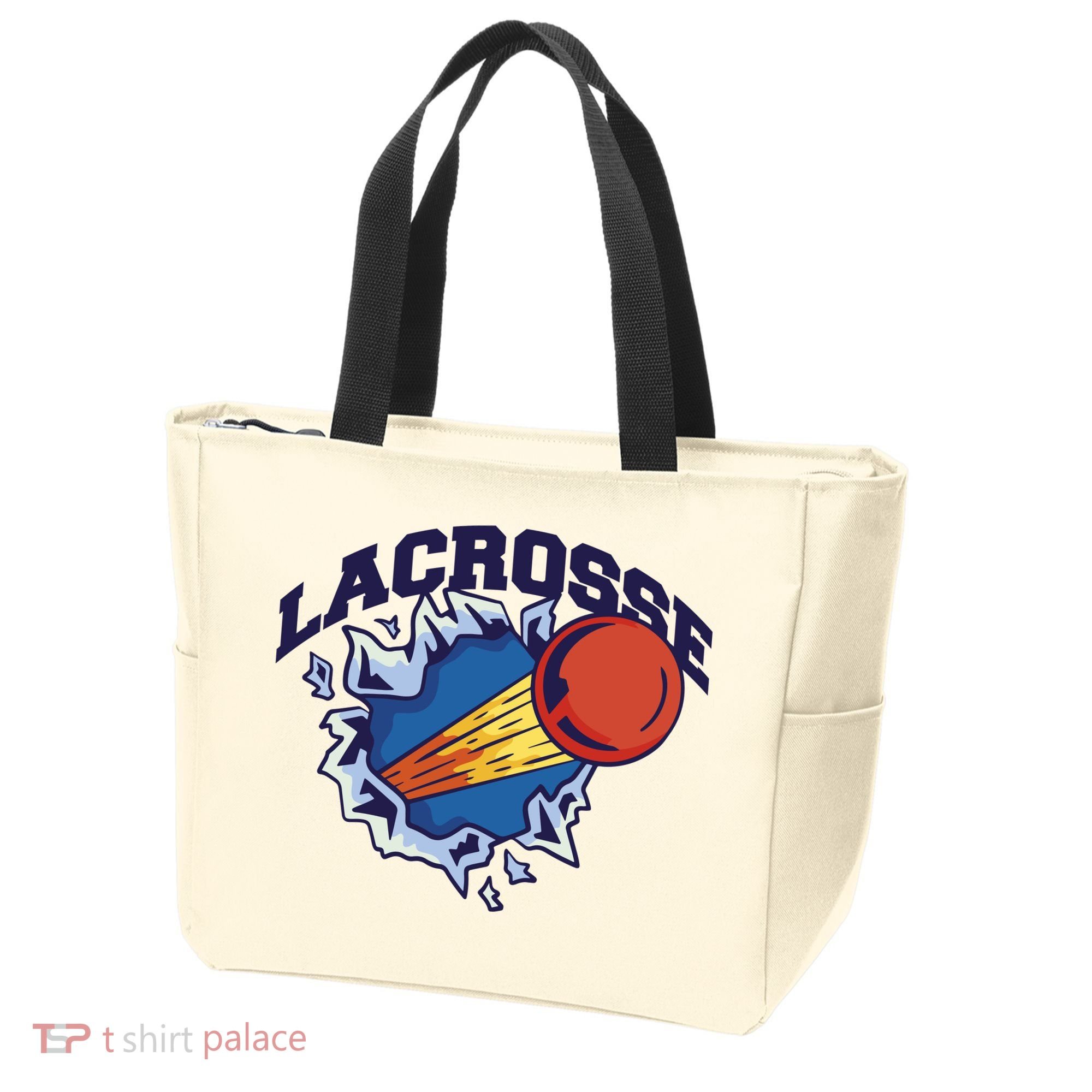 Lacrosse Sport Wild Tote Bag