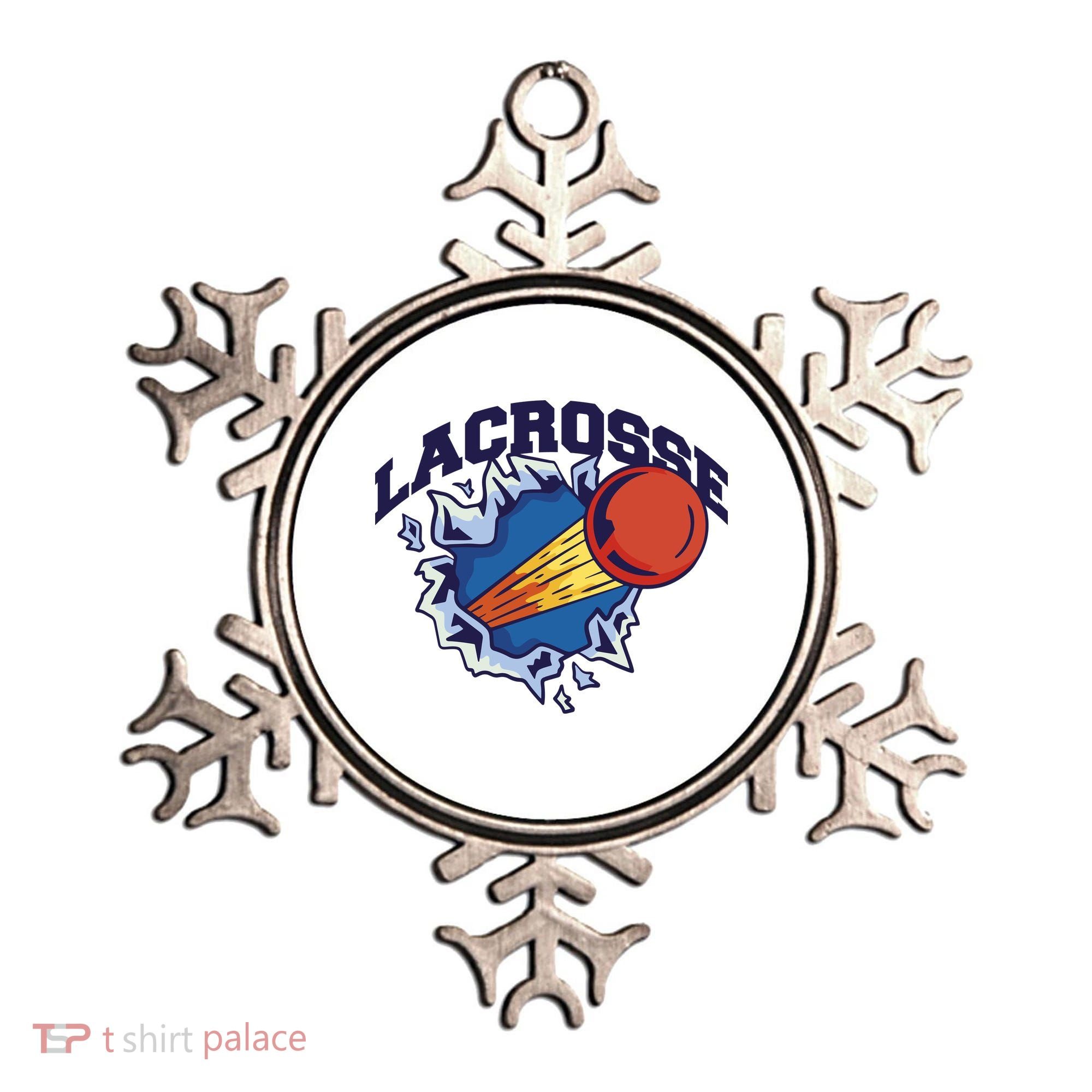 Lacrosse Sport Wild Ornament
