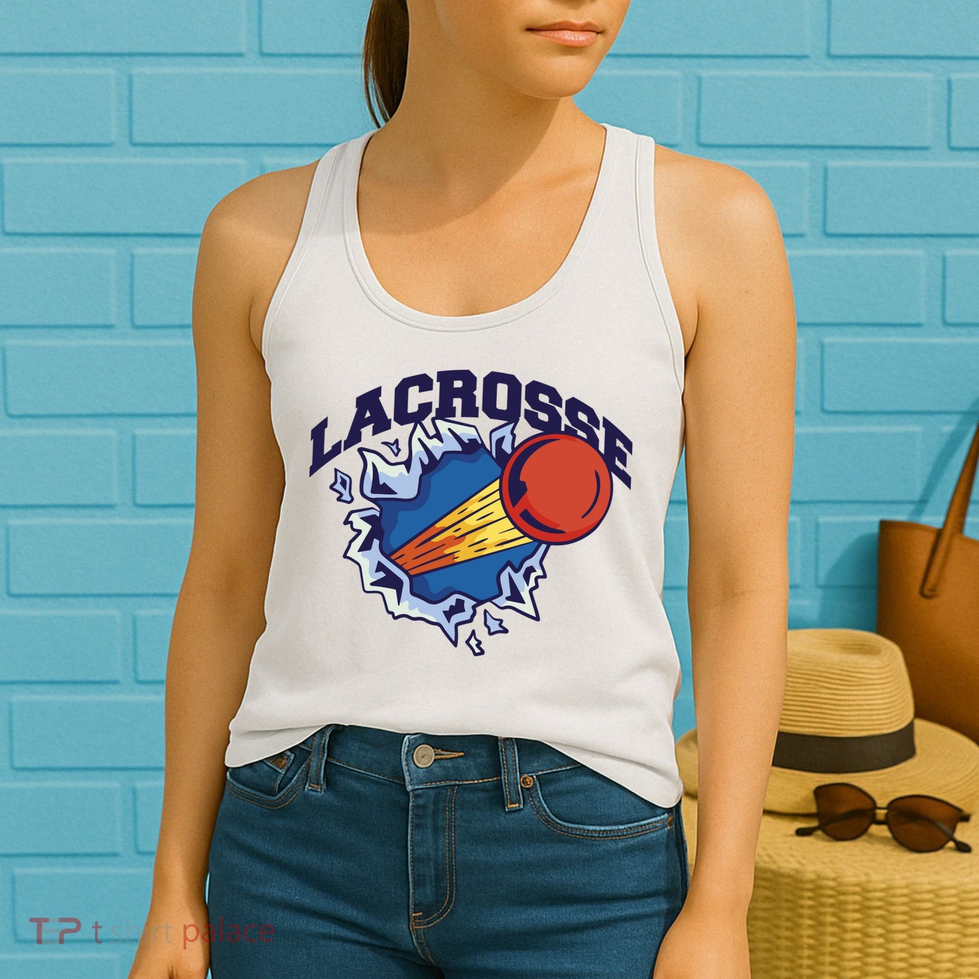 Lacrosse Sport Wild Women's Tank Top