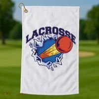 Lacrosse Sport Wild Golf Towel thumb 1