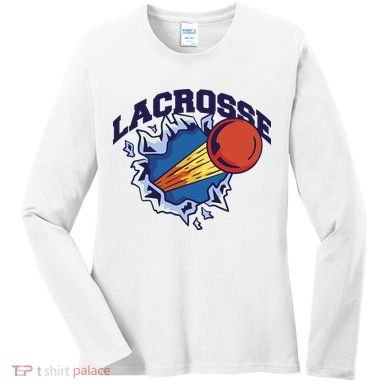 Lacrosse Sport Wild Women's Long Sleeve Shirt