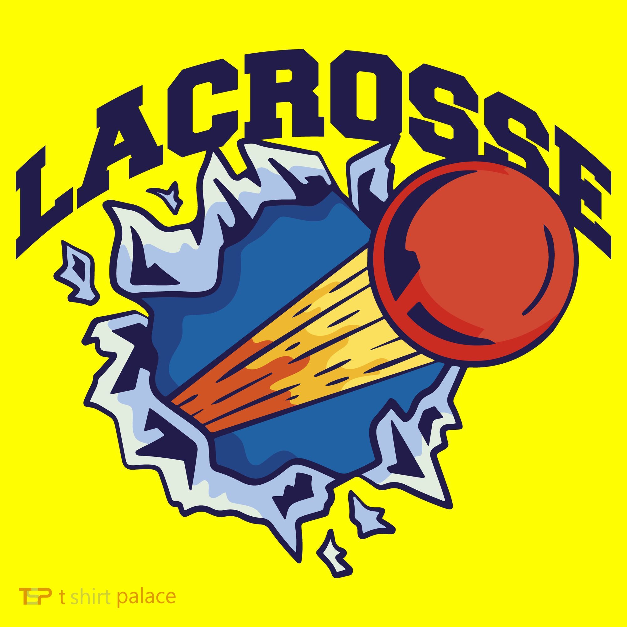 Lacrosse Sport Wild Women's T-Shirt