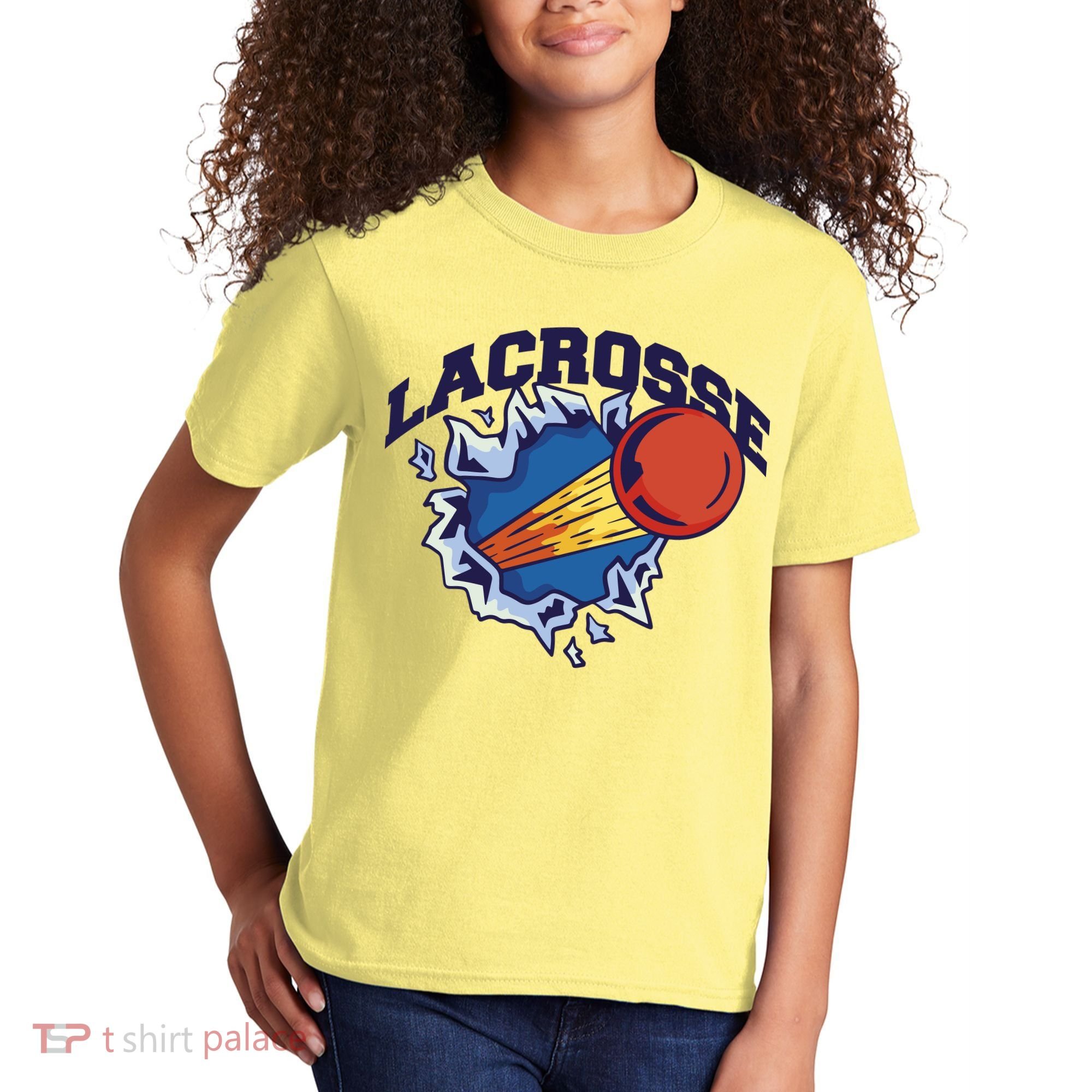 Lacrosse Sport Wild Kids T-Shirt