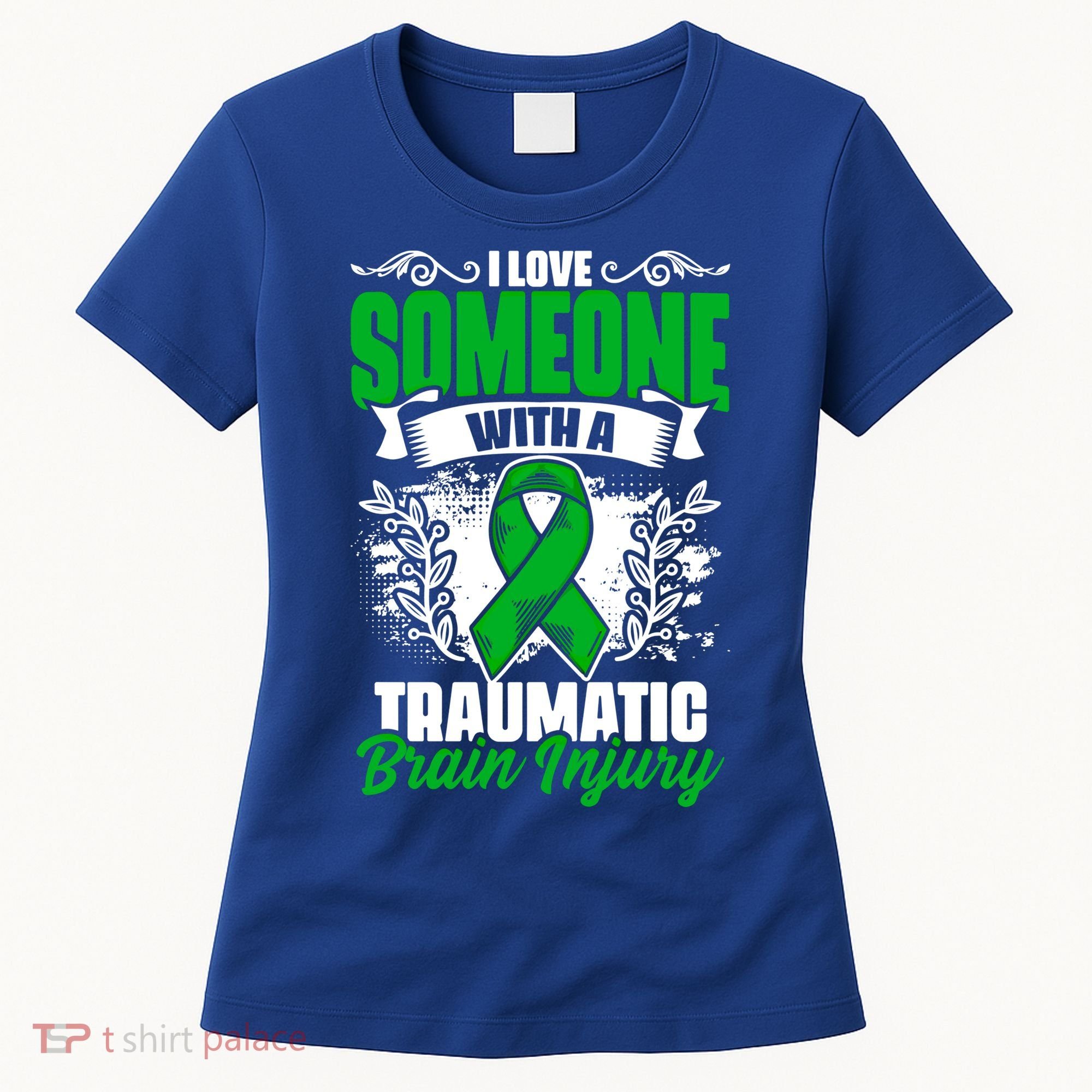 Love Someone With A Traumatic Brain Injury Surgery Tbi Gift Women's T-Shirt