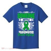 Love Someone With A Traumatic Brain Injury Surgery Tbi Gift Kids T-Shirt thumb 0