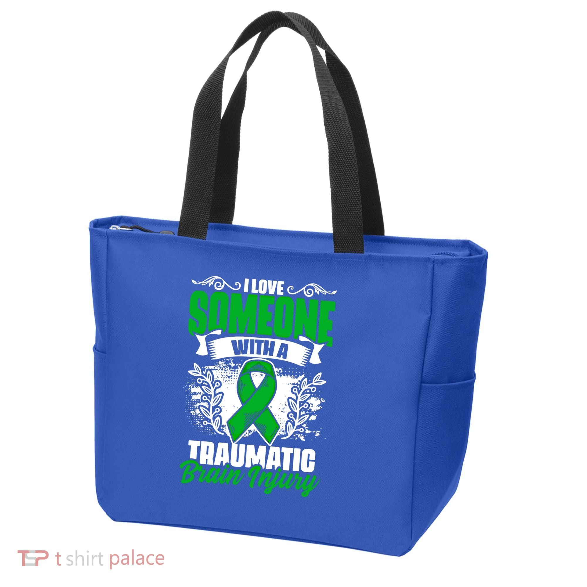 Love Someone With A Traumatic Brain Injury Surgery Tbi Gift Tote Bag