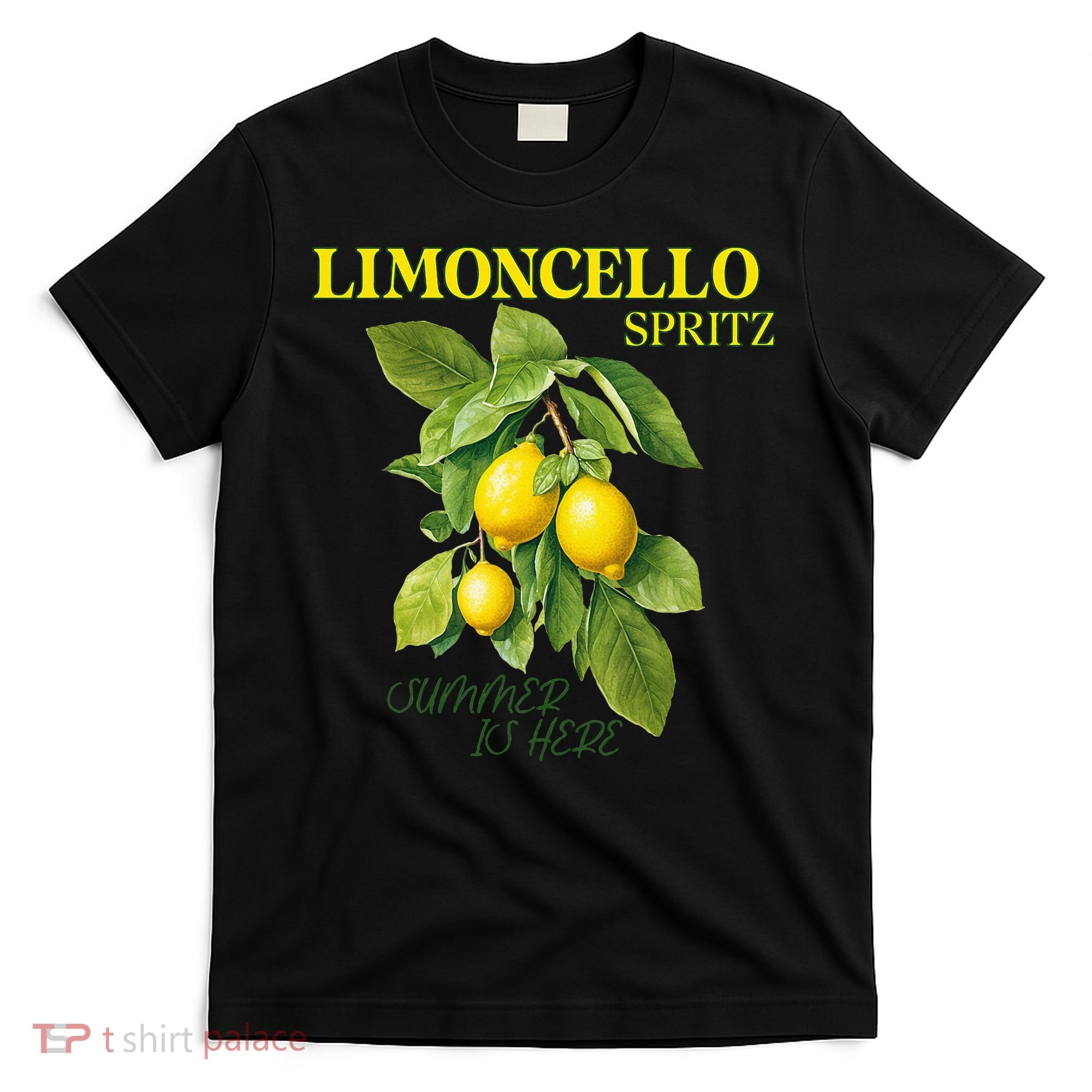 Limoncello Spritz X Lemon Liqueur Lemon Liqueur Lemon T-Shirt