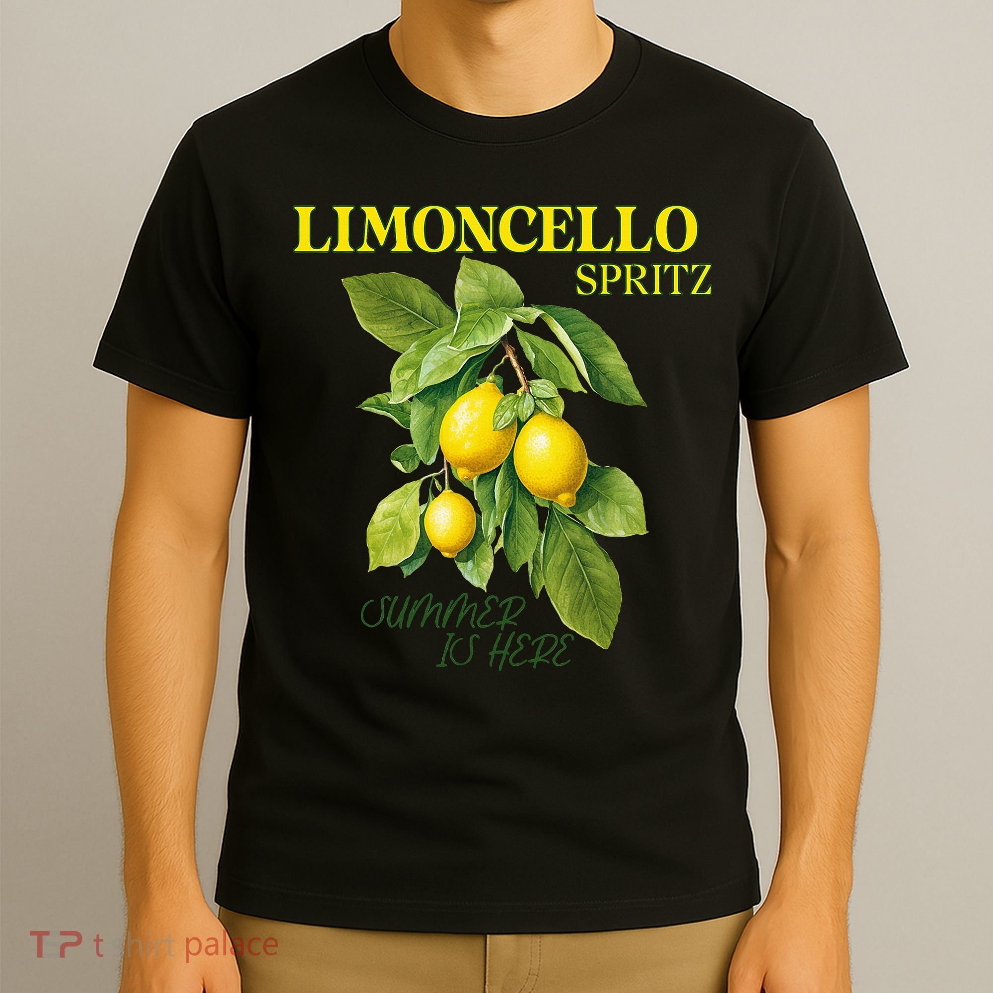 Limoncello Spritz X Lemon Liqueur Lemon Liqueur Lemon T-Shirt