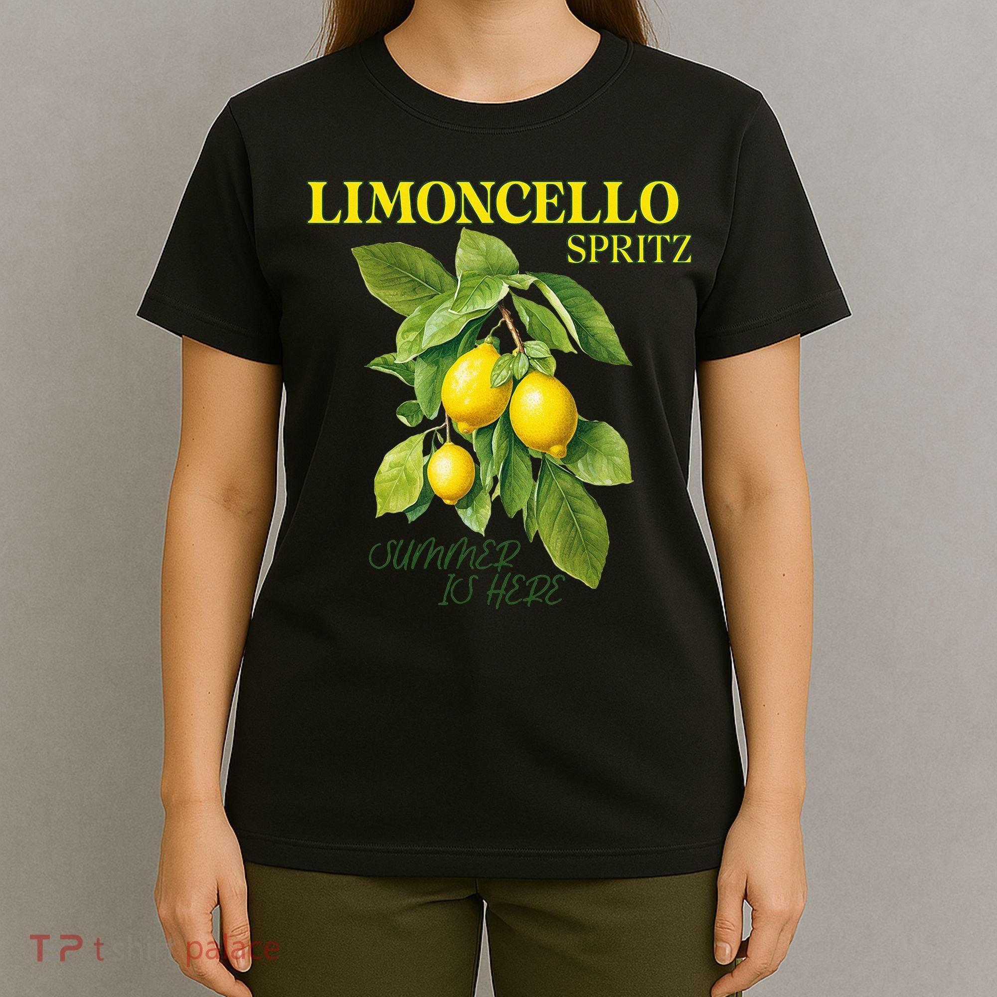 Limoncello Spritz X Lemon Liqueur Lemon Liqueur Lemon T-Shirt