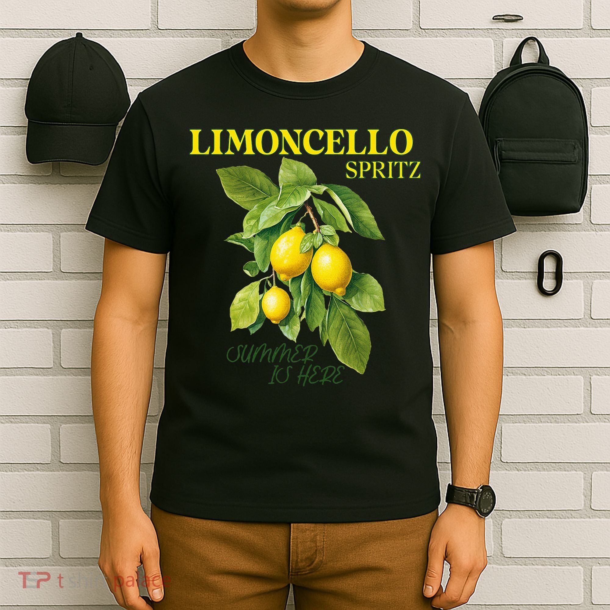 Limoncello Spritz X Lemon Liqueur Lemon Liqueur Lemon T-Shirt