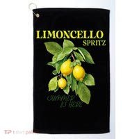 Limoncello Spritz X Lemon Liqueur Lemon Liqueur Lemon Golf Towel thumb 0