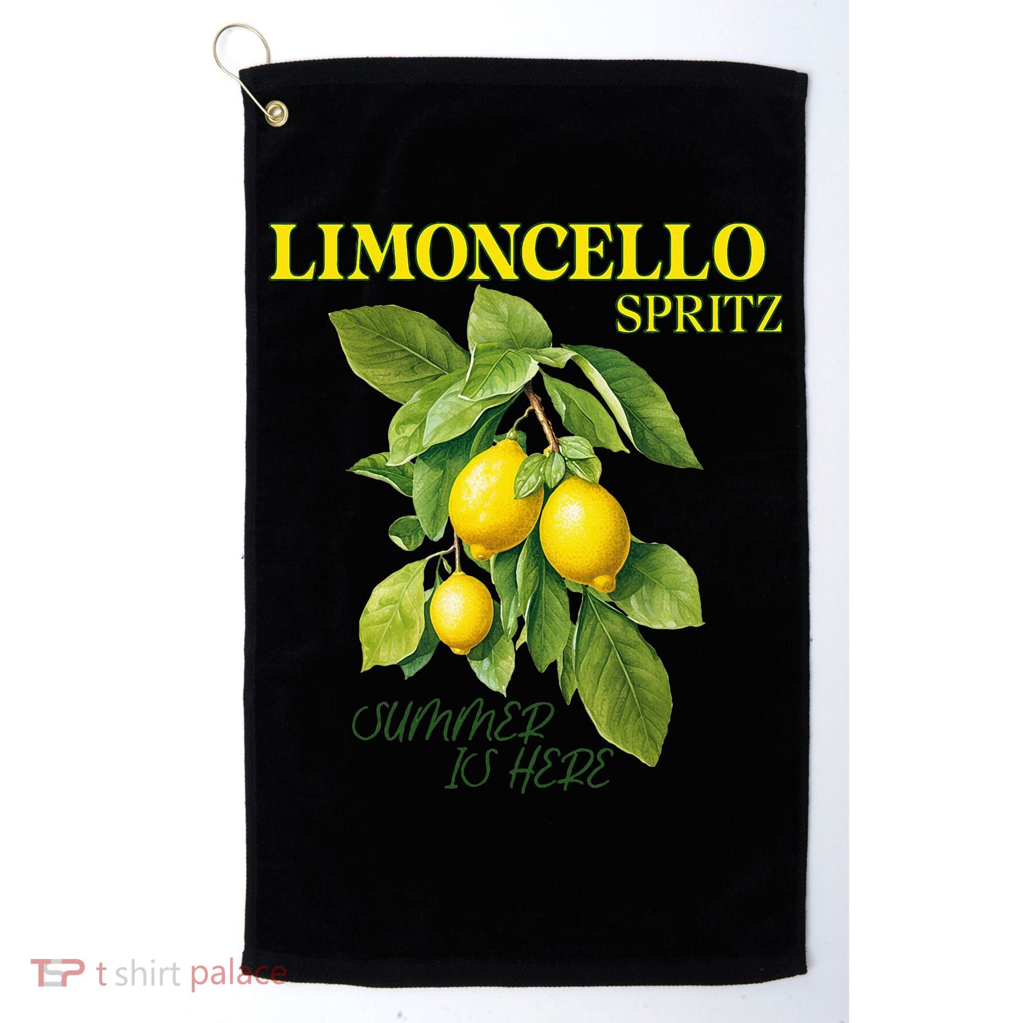 Limoncello Spritz X Lemon Liqueur Lemon Liqueur Lemon Golf Towel
