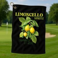 Limoncello Spritz X Lemon Liqueur Lemon Liqueur Lemon Golf Towel thumb 1